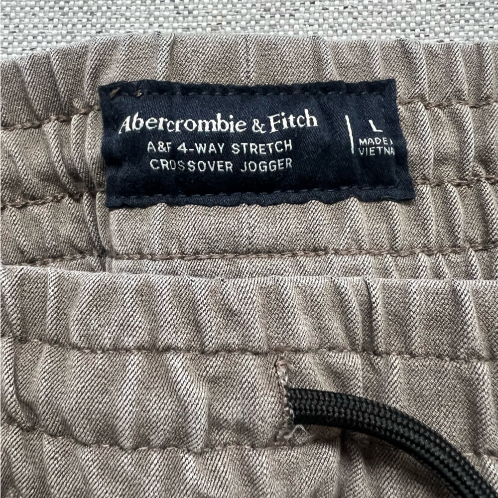Men’s L Abercrombie Tan Joggers